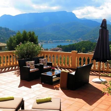 Apartamento En El Puerto De Soller Con Gran Terraza Privada Y Vistas Al Mar. Piscina Comunitaria. Localizado En Un Zona Tranquila Y Muy Soleada. Wifi Gratis Disponible. Parking. المظهر الخارجي الصورة